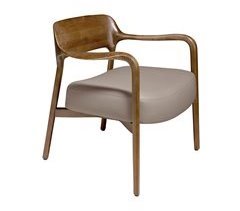 Sillón tapizado polipiel