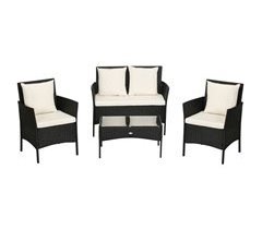 Muebles de Jardín Acero, PE Outsunny