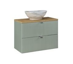 Mueble lavabo individual 2 cajones Jade