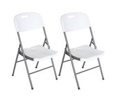 Pack 2 Sillas Plegables con Asa Thinia Home