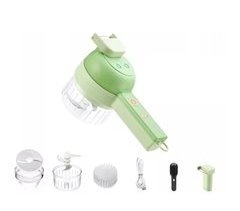 Corta verduras eléctrico multifunción 4 en 1