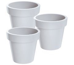 3x Maceta de plastico Lofly