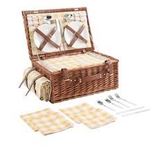 Cesta de picnic Brindisi para 4 personas [casa.pro]