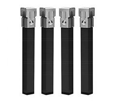 Pack 4 Patas Metálicas con Abrazadera para Somier 25