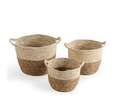 Set de 3 cestas Brais