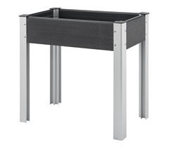 Mesa de cultivo Beverwijk aluminio WPC