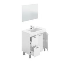 ARKITMOBEL Aktiva Mueble Lavabo 2P+2C + Espejo