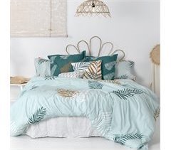 Foliage mint Funda nórdica