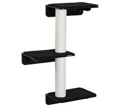 Árbol para Gatos MDF, Yute, Poliéster, PP PawHut