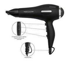 Secador de pelo Proficare HT 3017