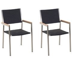 Beliani Silla de comedor GROSSETO