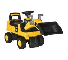 Tractor Correpasillos PP, Metal HOMCOM