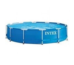 Piscina elevada intex metal frame 366x76 cm - 6.503 litros