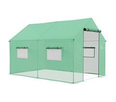 Invernadero de Túnel PE, Acero Galvanizado Outsunny