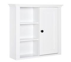 Armario de Baño MDF, Tablero de partículas HOMCOM, hogar - baño