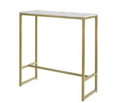 Mesa de Consola Dorado FSB34-G SoBuy
