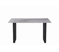 Mesa de comedor fija color gris MILLIE