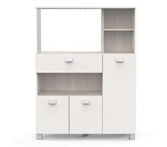 Mueble Auxiliar Cocina con Cajones y Compartimtos