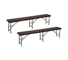 Pack 2 Bancos Plegables Catering Thinia Home