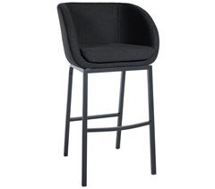 Taburete de bar Rockhill de fieltro