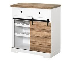Aparador de Cocina Melamina de Madera HOMCOM, hogar - cocina