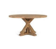 Mesa redonda fabricada en madera de mango 10 personas