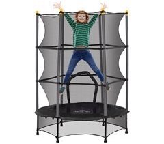 Cama Elástica Infantil Acero, PP HOMCOM