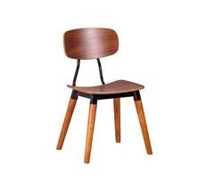 Silla industrial en madera - Copine