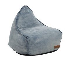 Beliani Puf cojín DROP LINEN