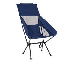 Silla Plegable Camping Ligera con Respaldo Alto