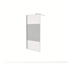 Panel de ducha Serigrafiado Central Vidrio con Barra