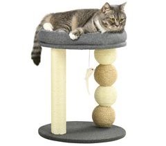 Árbol para Gatos Aglomerado de Madera, Poliéster, Sisal, Algodón
