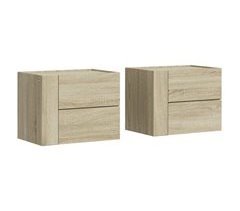 Soluna Home - Mesitas De Noche Dayton 2 piezas 30