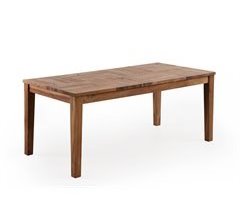 Mesa de madera maciza de acacia reciclada