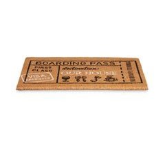 Felpudo Boarding Pass