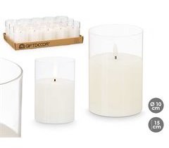 Vela decorativa de CRISTAL Led 10cm marca CONFORAMA