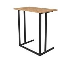 Mesa Auxiliar De Metal Cuadrada