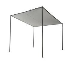 Beliani Pérgola de jardín VIMINO 282x294
