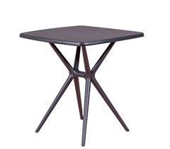 Mesa de plástico cuadrada perfecta para exteriores - Dream 72x72