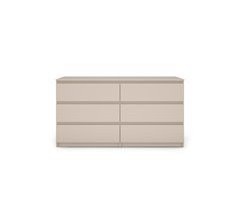 Cómoda doble OSLO con 6 cajones