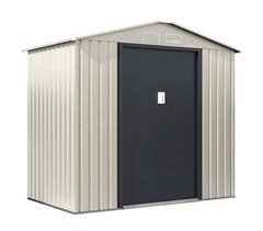 Caseta de jardín metálica