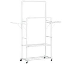 Tendedero de Ropa Acero HOMCOM, hogar - muebles de recibidor