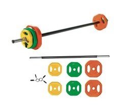 Set de Pesas de Barra - Entrenamiento Completo de Fuerza