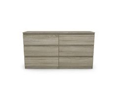 Comoda doble 6 cajones OSLO
