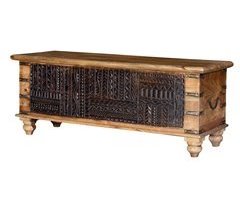 Baúl fabricado en madera de mango