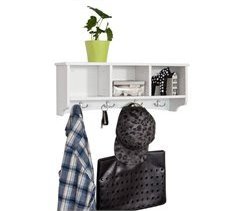 Estantes de pared con 3 compartimentos FRG48-W SoBuy