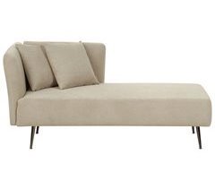 Beliani Chaise longue izquierdo Poliéster RIOM