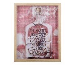 Cuadro de canvas doble impreso con marco