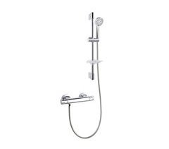 Conjunto Grifo Ducha Termostático con Sistema S2 de Ahorro