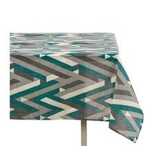 Mantel loneta antimanchas raya colección KINVARA